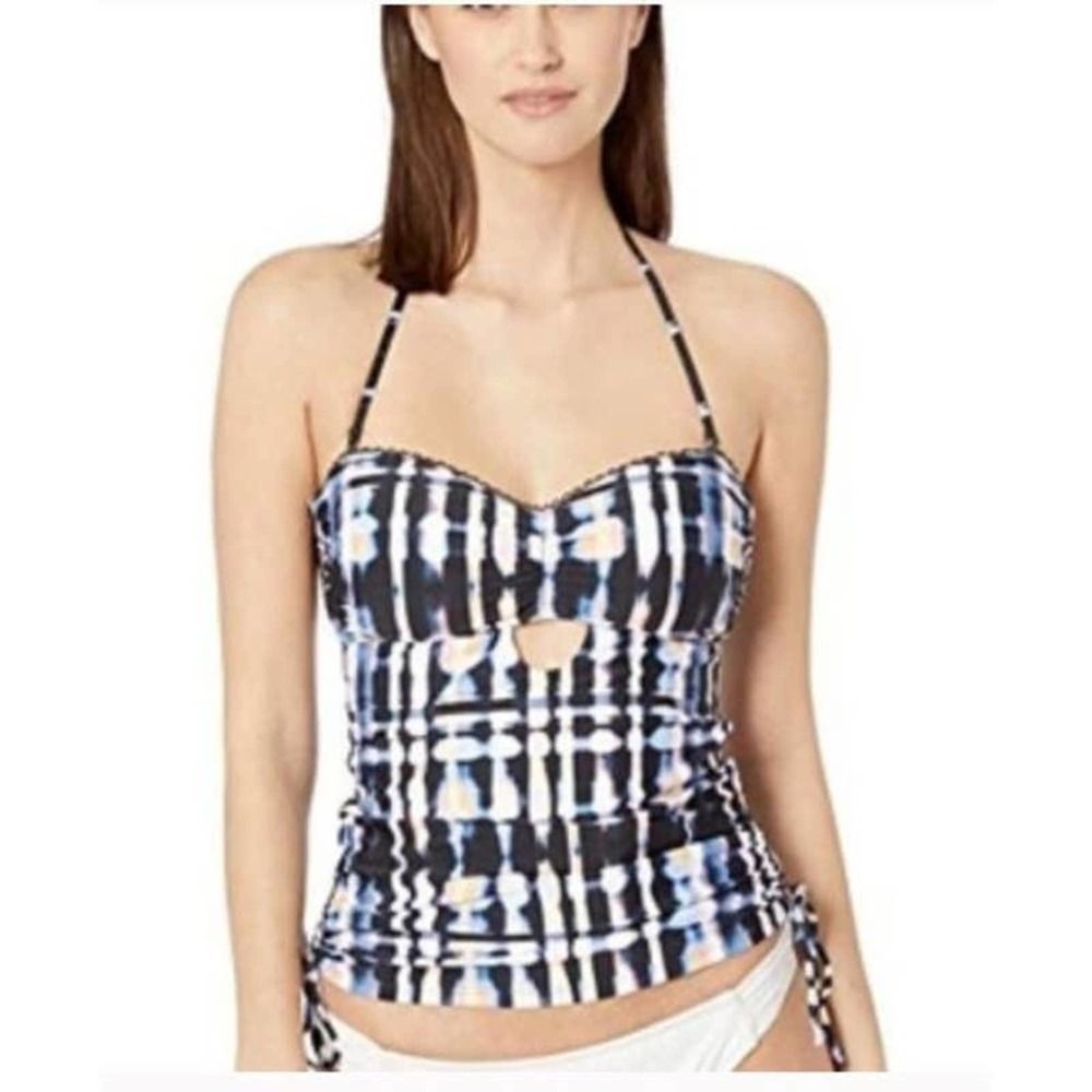 NWT - Lucky Brand Tie Dye Sweetheart Tankini Top